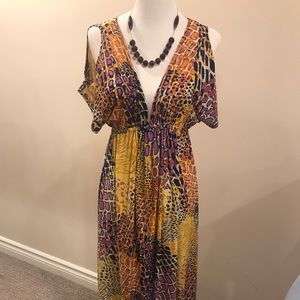 PINK POLKADOT Maxi Dress!